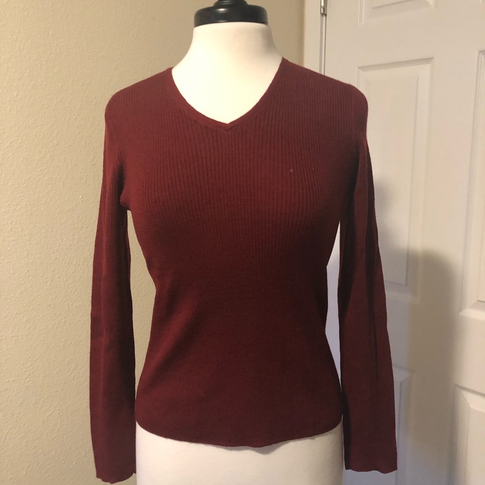 J.Crew merino ribbed sweater